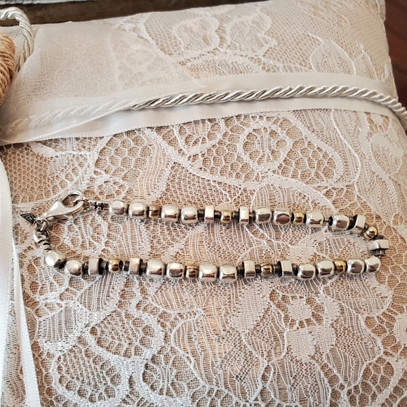 Silpada Sterling Silver & Gold Filled Bracelet - Picture 6 of 16